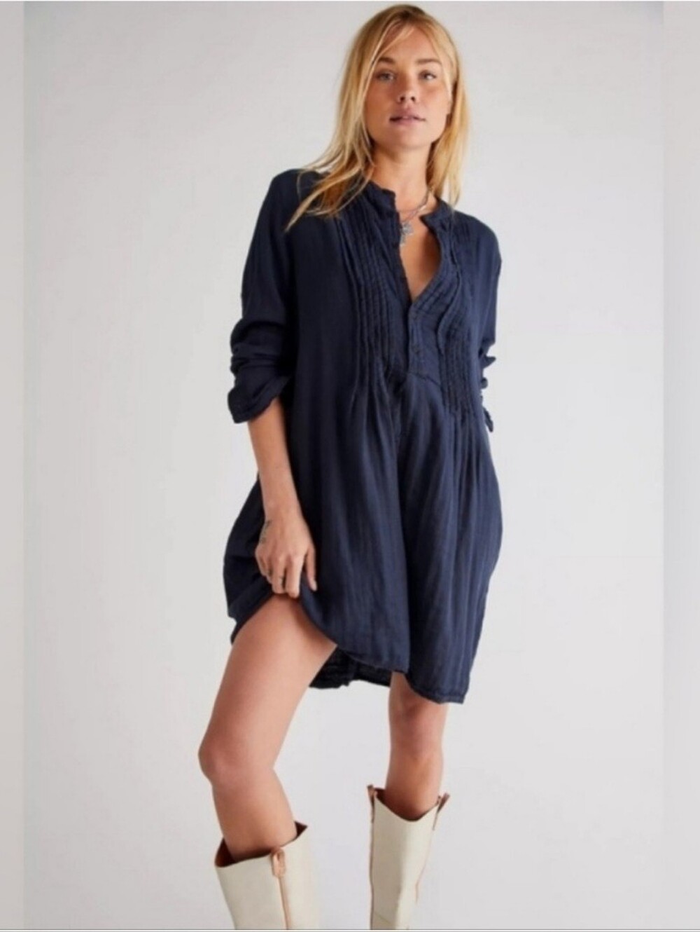 Free People x CP Shades Yoko lava Tunic L